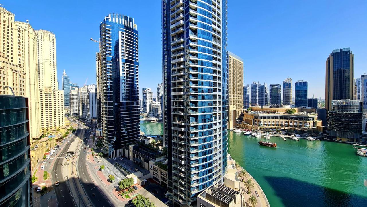 Marco Polo - Stunning Marina Views , High Floor, Close To Tram Dubaï Extérieur photo